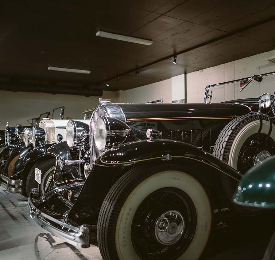 Vintage car collection