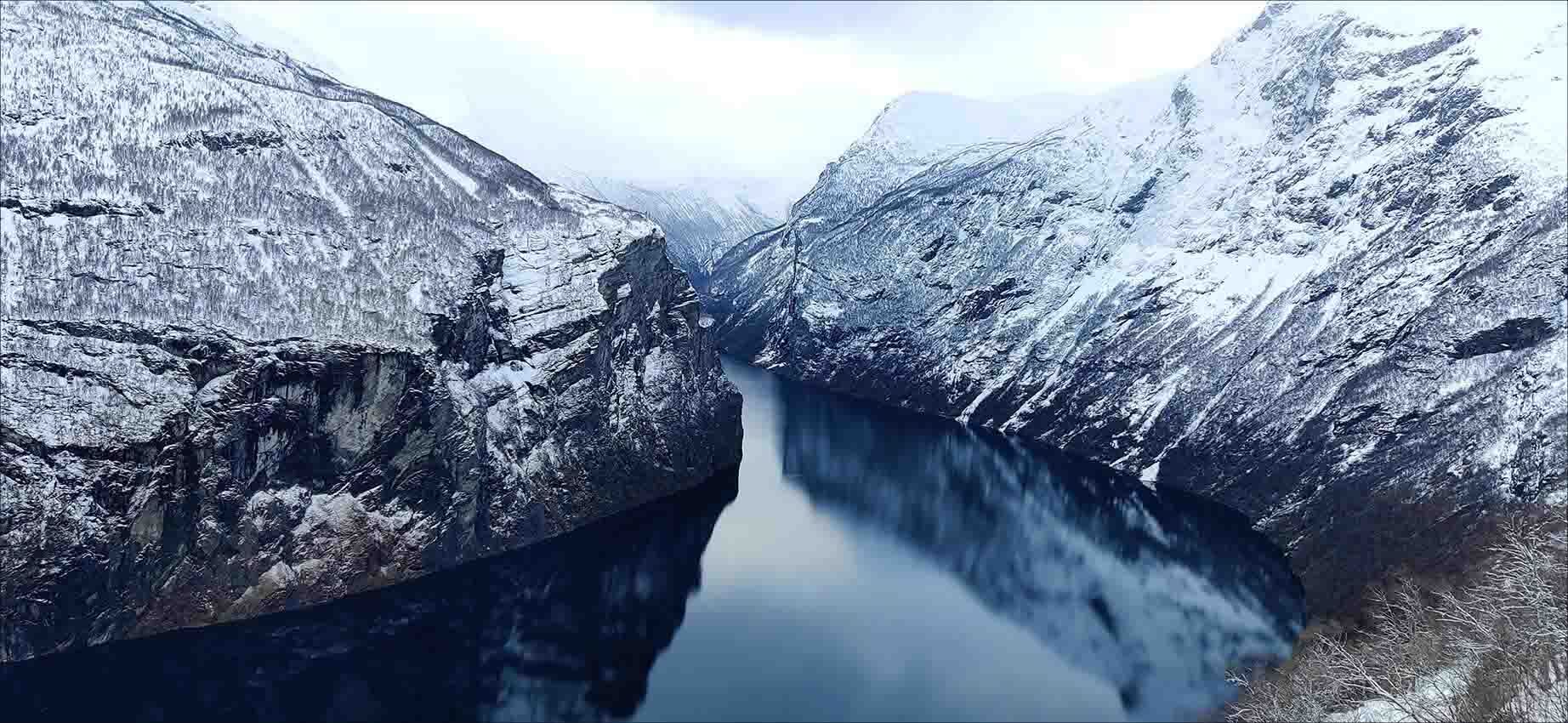 Ferry from Hellesylt to Geiranger